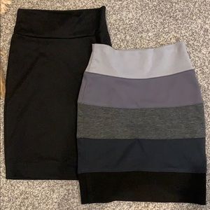 2-SKIRT DEAL- Un Deux Trois. Sizes Small.